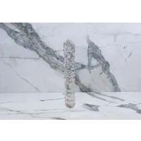 Gläs - Lila Rose Noppendildo (18 cm) Gläs - Lila Rose Noppendildo (18 cm)