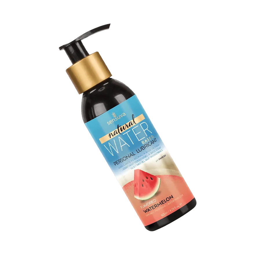 Lubes - Natural Water-Based Lubricant Watermelon, 125 ml Lubes - Natural Water-Based Lubricant Watermelon, 125 ml