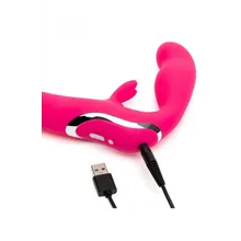 Happy Rabbit - Kabelloser Strap-on Vibrator