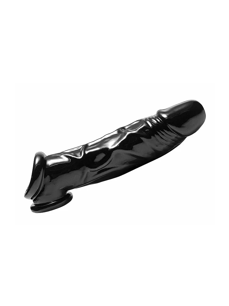 Master Series Fuk Tool: Penishülle und Hodenstretcher, schwarz Master Series Fuk Tool: Penishülle und Hodenstretcher, schwarz