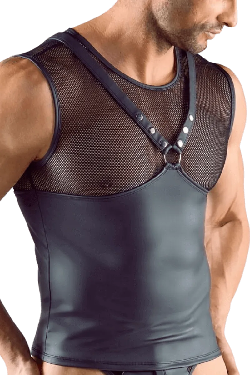 Shirt im Brustharness-Style Shirt im Brustharness-Style