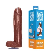 Dicky Soap With Balls - Cum Covered - Brown Dicky Soap With Balls - Cum Covered - Brown