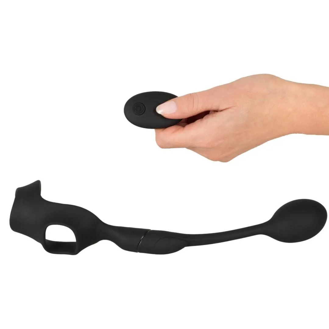 Analplug mit Hoden-/Penisring – Bild 3