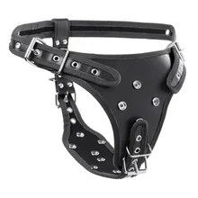 Doppelpenetration Strap-On-Gurtzeug - Schwarz