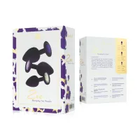 Bootyplug 3 Stk. - Lila Bootyplug 3 Stk. - Lila