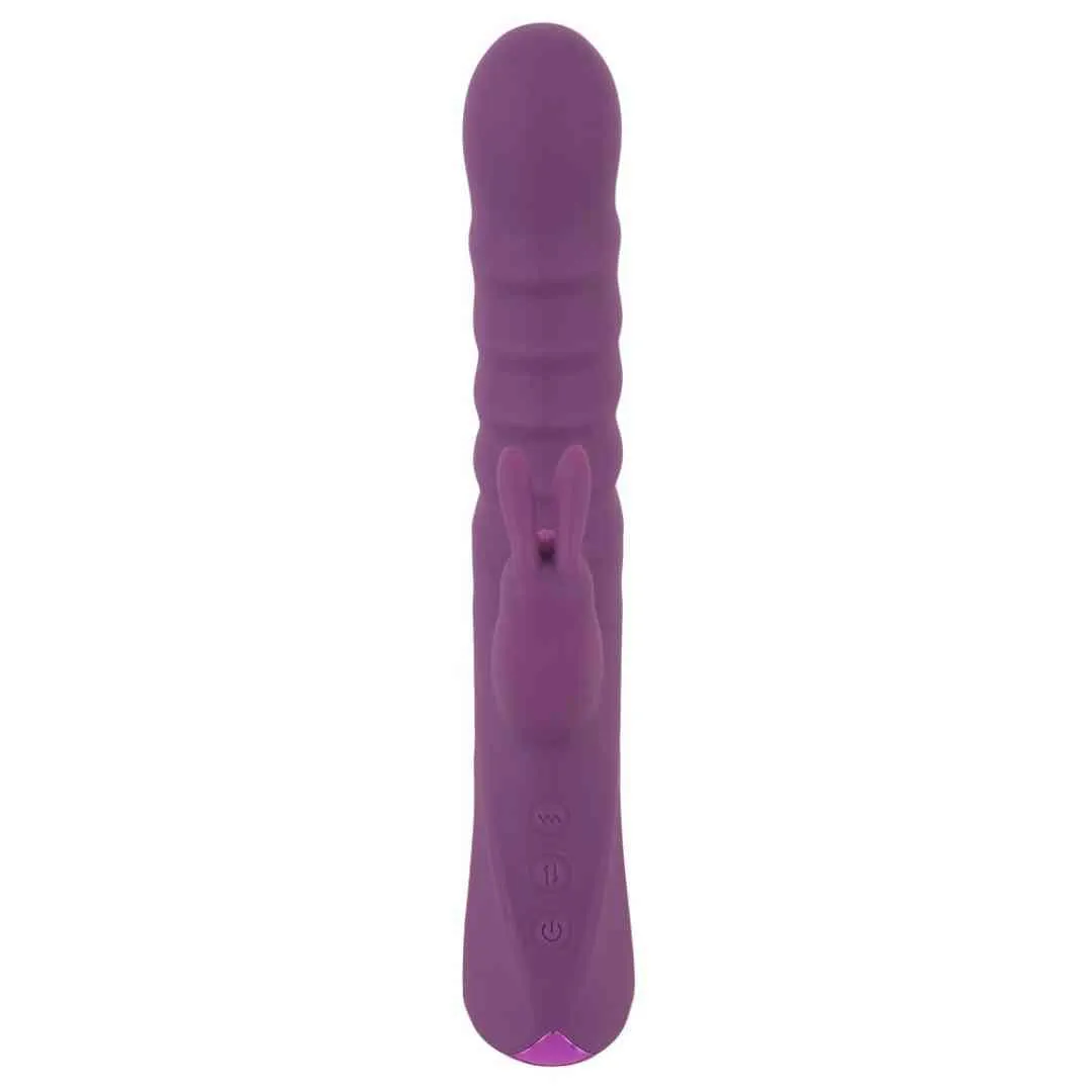 Stoßvibrator mit Klitoris-Stimulator – Bild 4