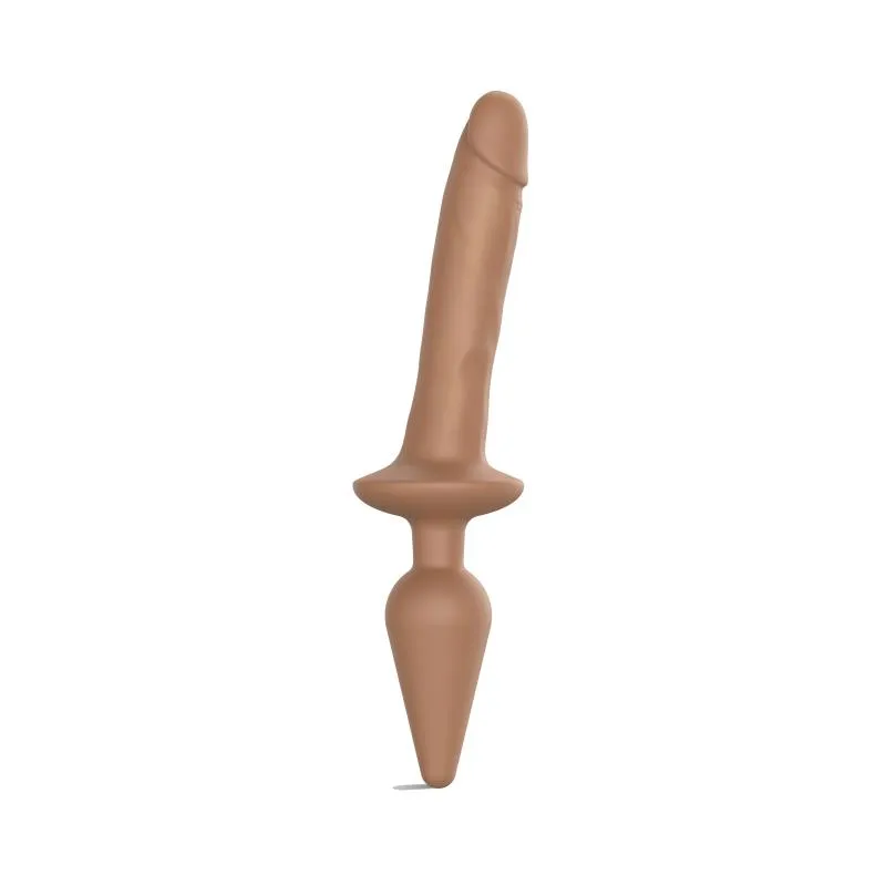 Strap-On-Me - Switch Plug-in Realistic Dildo Caramel L Strap-On-Me - Switch Plug-in Realistic Dildo Caramel L