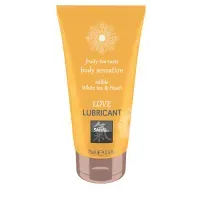 Shiatsu »White tea & Peach Love« Gleitgel mit Geschmack 75ml Shiatsu »White tea & Peach Love« Gleitgel mit Geschmack 75ml