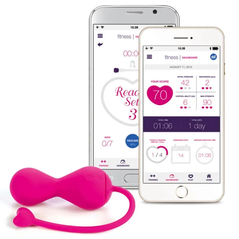 Lovelife by OhMiBod - Krush App Connected Bluetooth Kegel Pink Lovelife by OhMiBod - Krush App Connected Bluetooth Kegel Pink