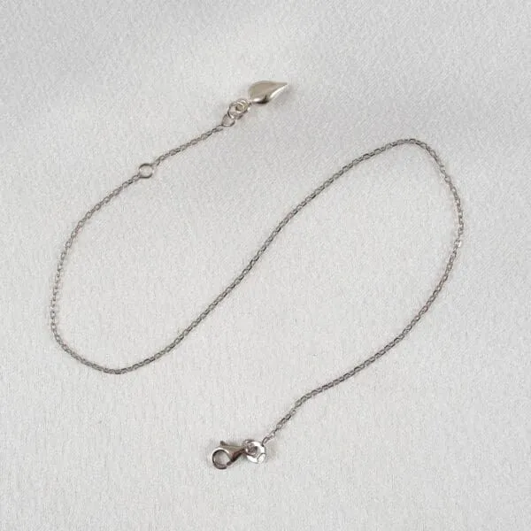 Sylvie Monthulé - Knöchelschmuck Silver Leaf – Bild 2