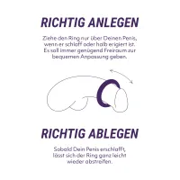 AMORELIE »Threesome« Penisring-Set AMORELIE »Threesome« Penisring-Set