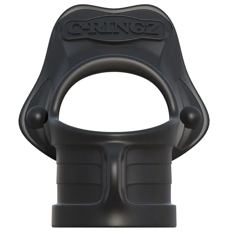 Penisring "Rock Hard Ring & Ball Stretcher" mit Hodenstretcher – Bild 5