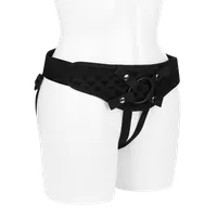 Gepolsterter Strap-On mit Herzmuster, 4 Teile Gepolsterter Strap-On mit Herzmuster, 4 Teile