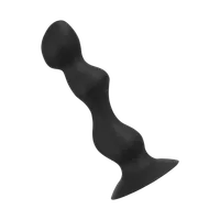Dildo mit innenliegenden Kugeln aus Silikon, 19 cm Dildo mit innenliegenden Kugeln aus Silikon, 19 cm