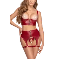 Ouvert Mattlook-Set in Bordeauxrot Ouvert Mattlook-Set in Bordeauxrot