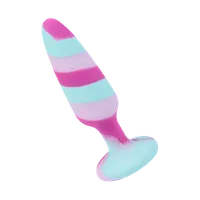 Silikon-Analplug mit Saugfuß, 11 cm Silikon-Analplug mit Saugfuß, 11 cm