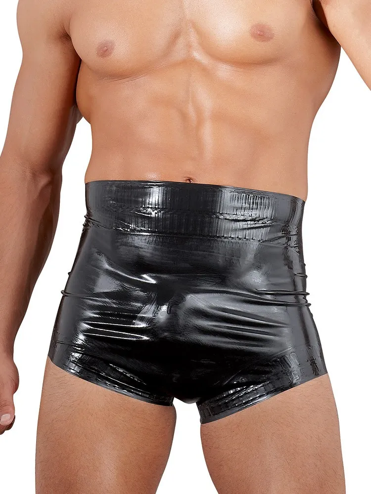 Latex-Windelslip, schwarz (L) Latex-Windelslip, schwarz (L)