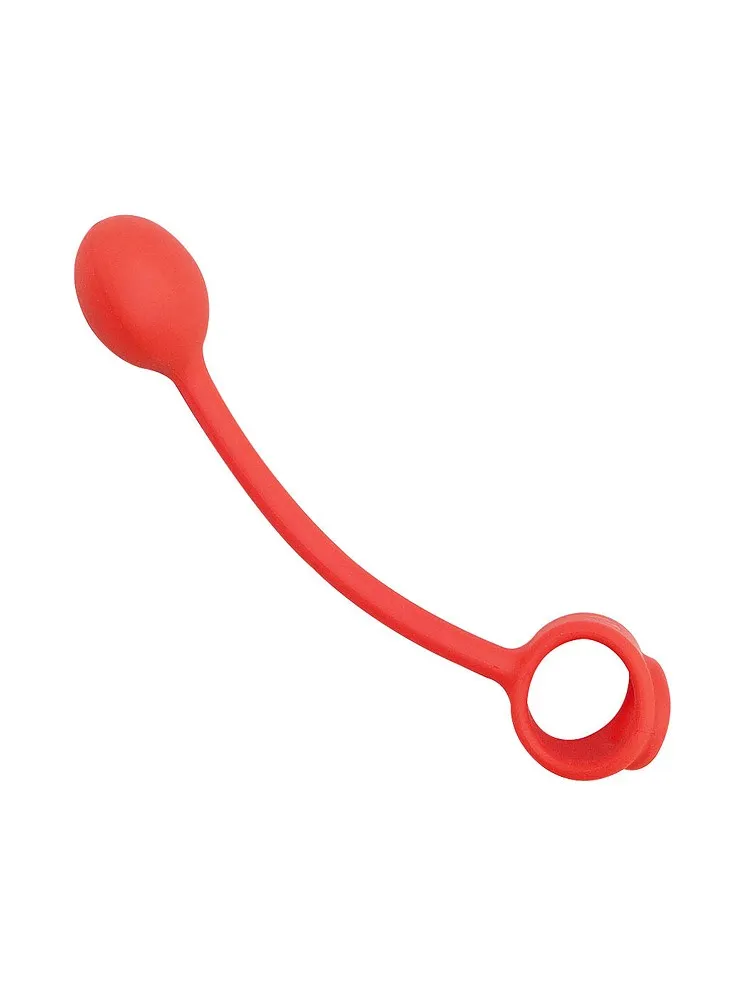 Sport Fucker Thunder Plug Asslock: Penis-/Hodenring mit Analplug, rot Sport Fucker Thunder Plug Asslock: Penis-/Hodenring mit Analplug, rot