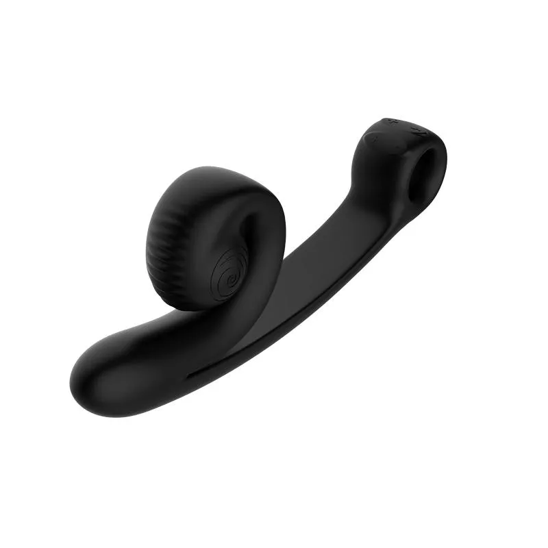 Snail Vibe Curve Duo Vibrator - Schwarz – Bild 3