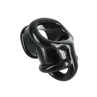 Master Series Annex Erection Enchancer: Penis- und Hodenring, schwarz Master Series Annex Erection Enchancer: Penis- und Hodenring, schwarz