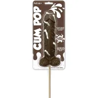 Dunkle Schokolade Lolli "Cum Pop" Dunkle Schokolade Lolli "Cum Pop"