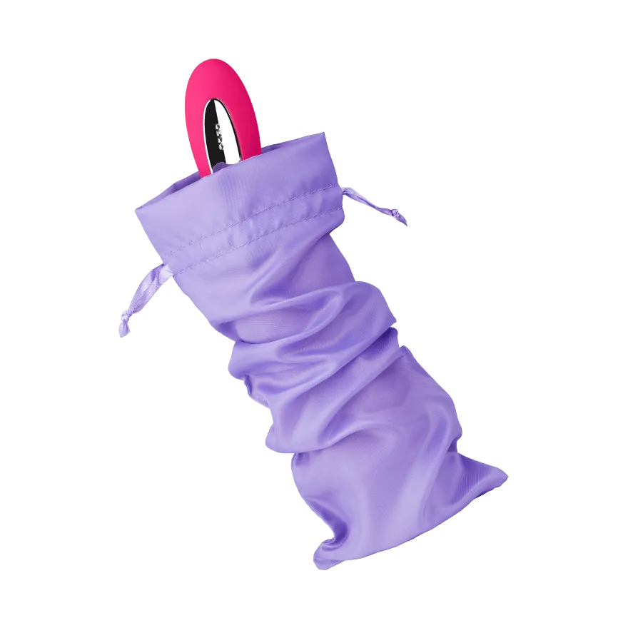 Spielzeugtasche aus Satin, 32 cm Spielzeugtasche aus Satin, 32 cm