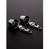 Triune Nipple Clamps with Buckets: Edelstahl-Nippelklemmen Triune Nipple Clamps with Buckets: Edelstahl-Nippelklemmen