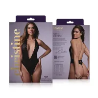 Christine - Sptizen Body mit offenem Schritt Dina - schwarz Christine - Sptizen Body mit offenem Schritt Dina - schwarz