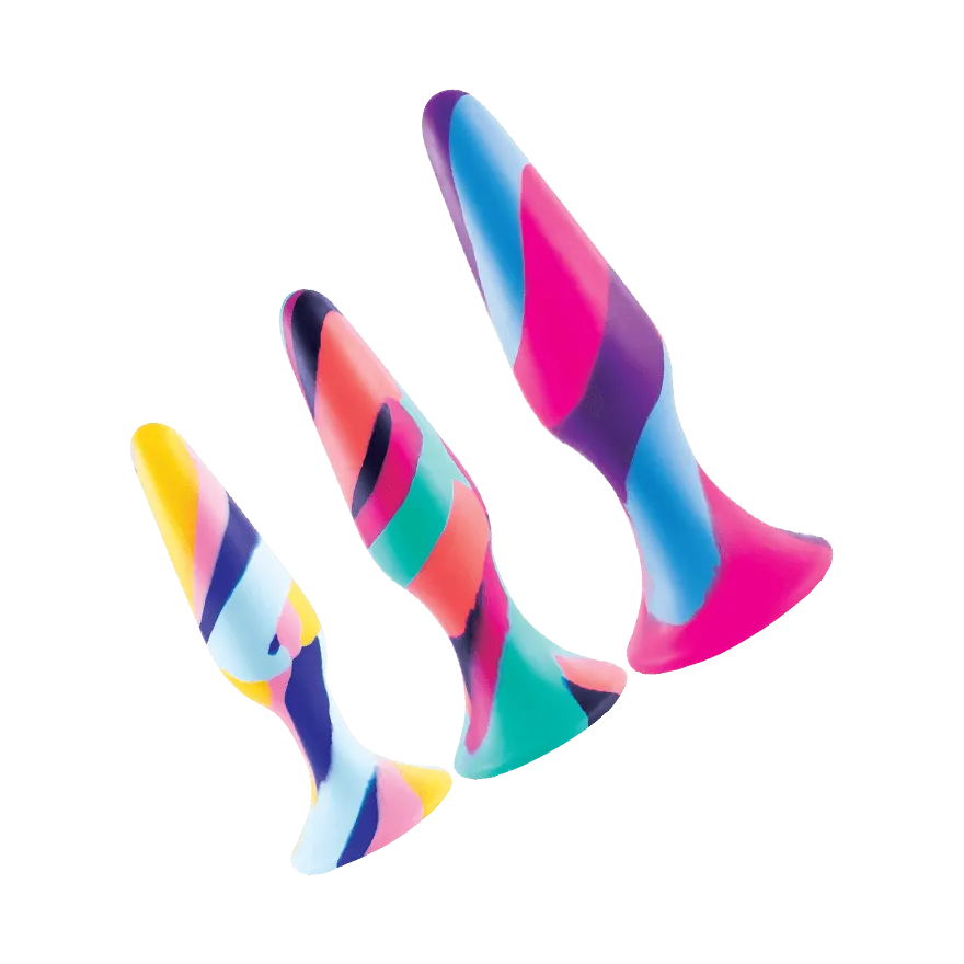 3 In 1 Butt Plug, 3-teilig 3 In 1 Butt Plug, 3-teilig