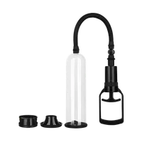 Penispumpe mit 3 Manschetten, 18 cm Penispumpe mit 3 Manschetten, 18 cm