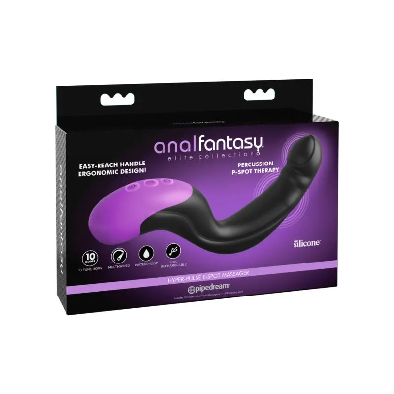 Anal Fantasy Elite - Hyper-Pulse Massager - Schwarz – Bild 4