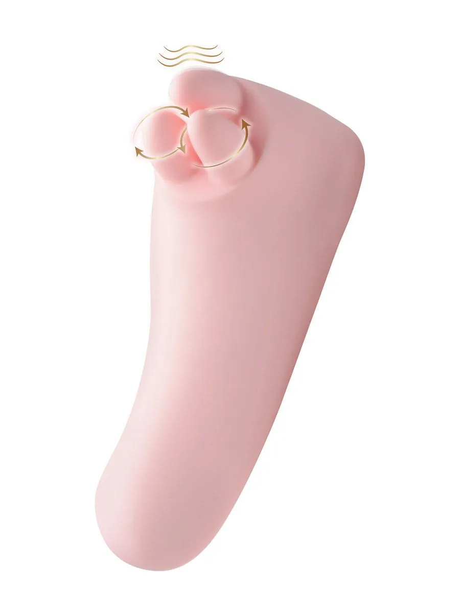 Vibrassage Fondle: Klitoris-Vibrator, pink Vibrassage Fondle: Klitoris-Vibrator, pink