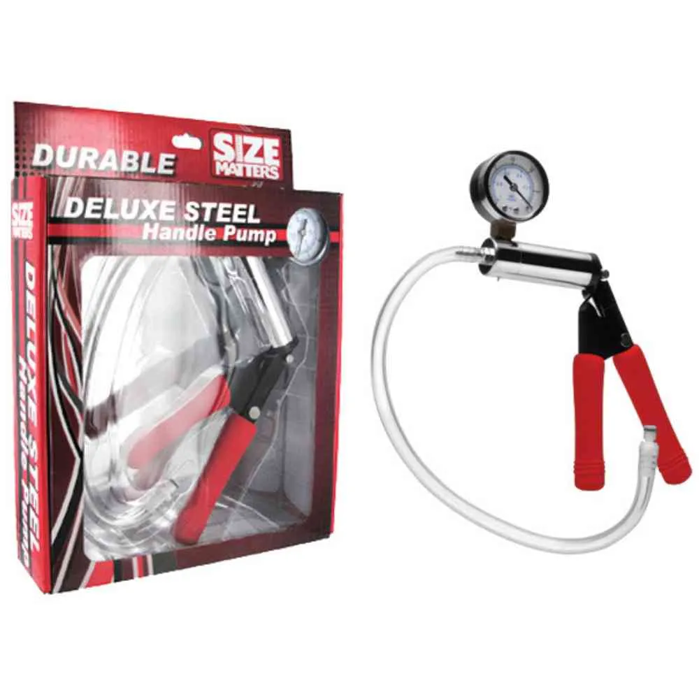 Stahl Handpumpe "Deluxe" – Bild 4