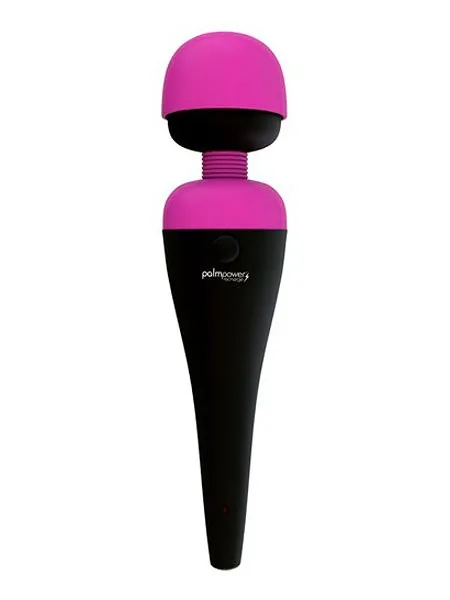 Palm Power Recharge: Vibrator, schwarz/pink Palm Power Recharge: Vibrator, schwarz/pink