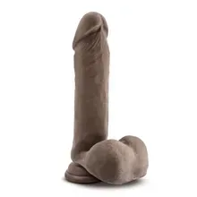 Dr. Skin »Mr. Magic« Realistischer Dildo mit Saugnapf - 22,8 cm - Schokolade