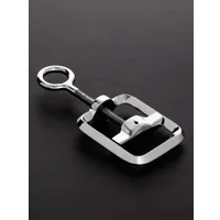 Triune Ball Crusher: Edelstahl-Hoden-Schraubzwinge Triune Ball Crusher: Edelstahl-Hoden-Schraubzwinge