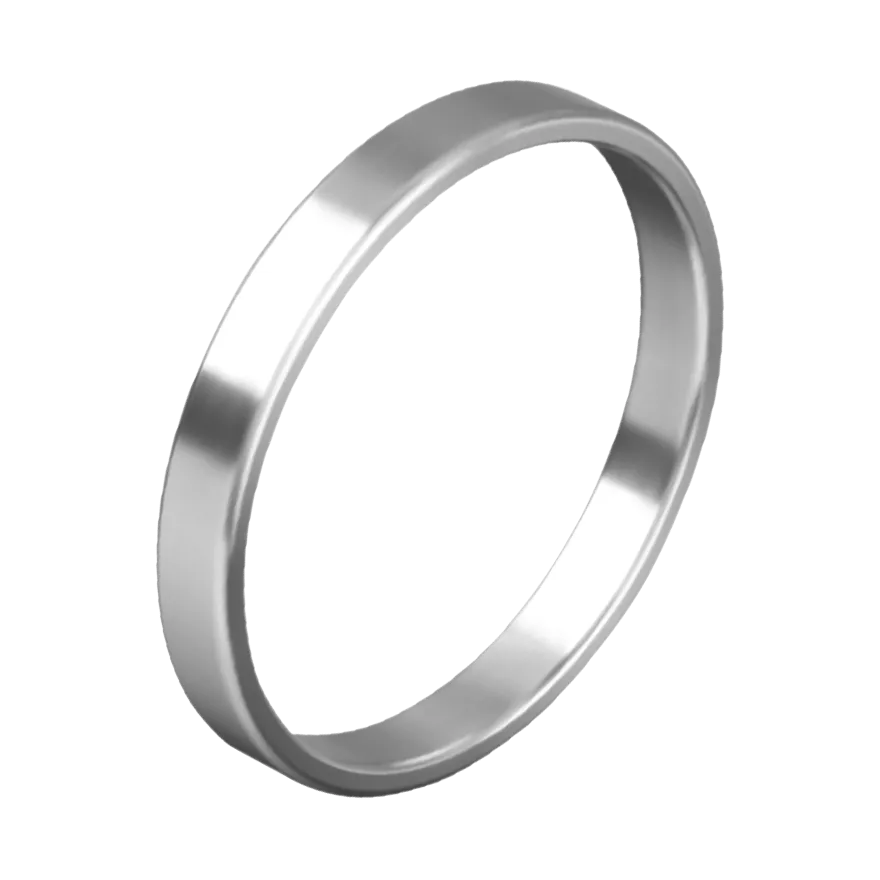 Schmaler Penisring aus Edelstahl, 3,5 cm Schmaler Penisring aus Edelstahl, 3,5 cm