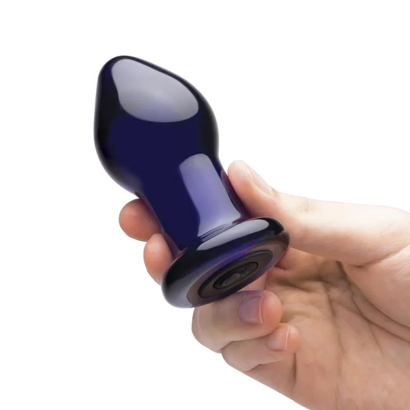 Glas - Rechargeable Remote Controlled Vibrating Butt Plug – Bild 5