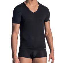 Olaf Benz RED0965: Phantom V-Neck-Shirt, schwarz (XXL) Olaf Benz RED0965: Phantom V-Neck-Shirt, schwarz (XXL)