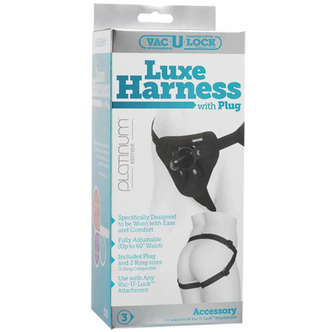 Unisex Harness "VAC-U-LOCK Platinum Luxe" – Bild 5