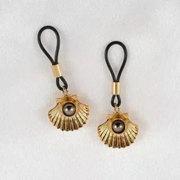 Sylvie Monthulé - Brustwarzenschmuck Ocean Secrets | Gold – Bild 2