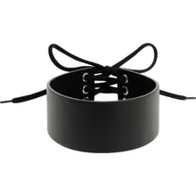 Handgefertigtes Choker mit Schnürung Handgefertigtes Choker mit Schnürung
