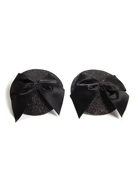 Bijoux Indiscrets Burlesque Bow: Nipple Tassels, schwarz Bijoux Indiscrets Burlesque Bow: Nipple Tassels, schwarz