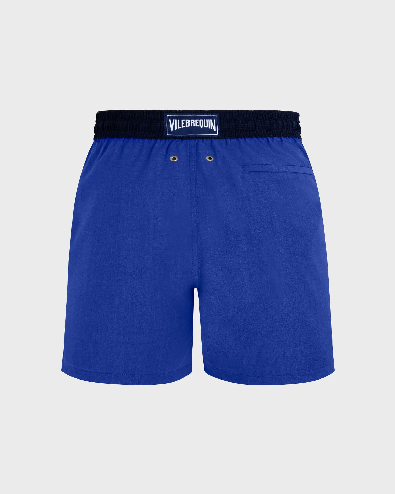 Vilebrequin - Zweifarbige Badeshorts Aus Merinowolle Für Herren - Bademode - Magnus - Blau - Größe S – Bild 2