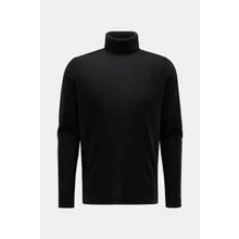 Weber+Weber - Herren - Merino Rollkragenpullover schwarz Weber+Weber - Herren - Merino Rollkragenpullover schwarz