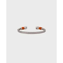 Vilebrequin - Versilbertes Jonc Armband Für Herren – Vilebrequin X Gas Bijoux - Bracelet - Sari - Orange - Größe OSFA Vilebrequin - Versilbertes Jonc Armband Für Herren – Vilebrequin X Gas Bijoux - Bracelet - Sari - Orange - Größe OSFA