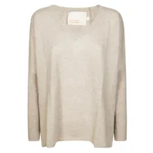 ABSOLUT CASHMERE - V-Neck Over Glove Sleeve - Größe M - beige ABSOLUT CASHMERE - V-Neck Over Glove Sleeve - Größe M - beige