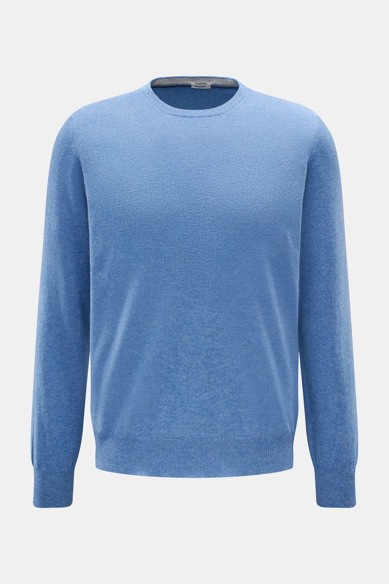 BRAUN Hamburg - Herren - Rundhalspullover graublau BRAUN Hamburg - Herren - Rundhalspullover graublau