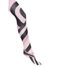Emilio Pucci - Bold Swirling Pattern Tights With Elastic Waistban - Größe L - beige Emilio Pucci - Bold Swirling Pattern Tights With Elastic Waistban - Größe L - beige