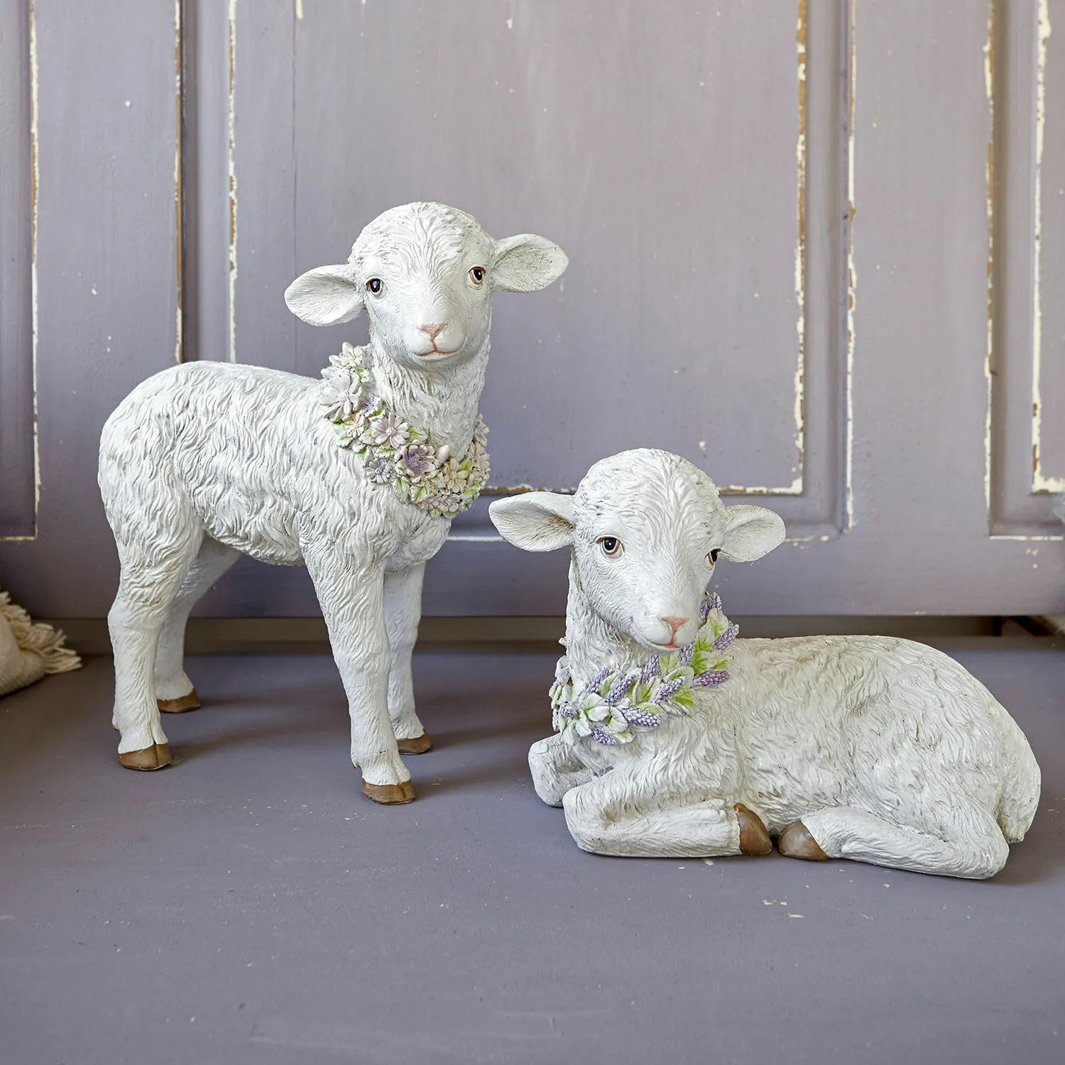 Deko-Lamm 2er Set Pepperell – Bild 2